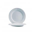 Arcoroc Horizon Extra Strong Porcelain Dinner Plate, 11 inch -- 24 per case.