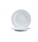 Arcoroc Horizon Extra Strong Porcelain Brunch Plate, 9 1/4 inch -- 24 per case.