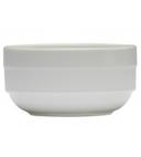 Arcoroc Rondo Extra Strong Porcelain Stackable Grapefruit Cereal Bowl, 17 Ounce -- 36 per case.