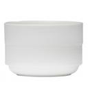 Arcoroc Rondo Extra Strong Porcelain Bouillon Cup, 11 Ounce -- 24 per case.