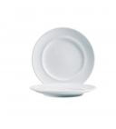 Arcoroc Rondo Extra Strong Porcelain Service Plate, 12 inch -- 12 per case.
