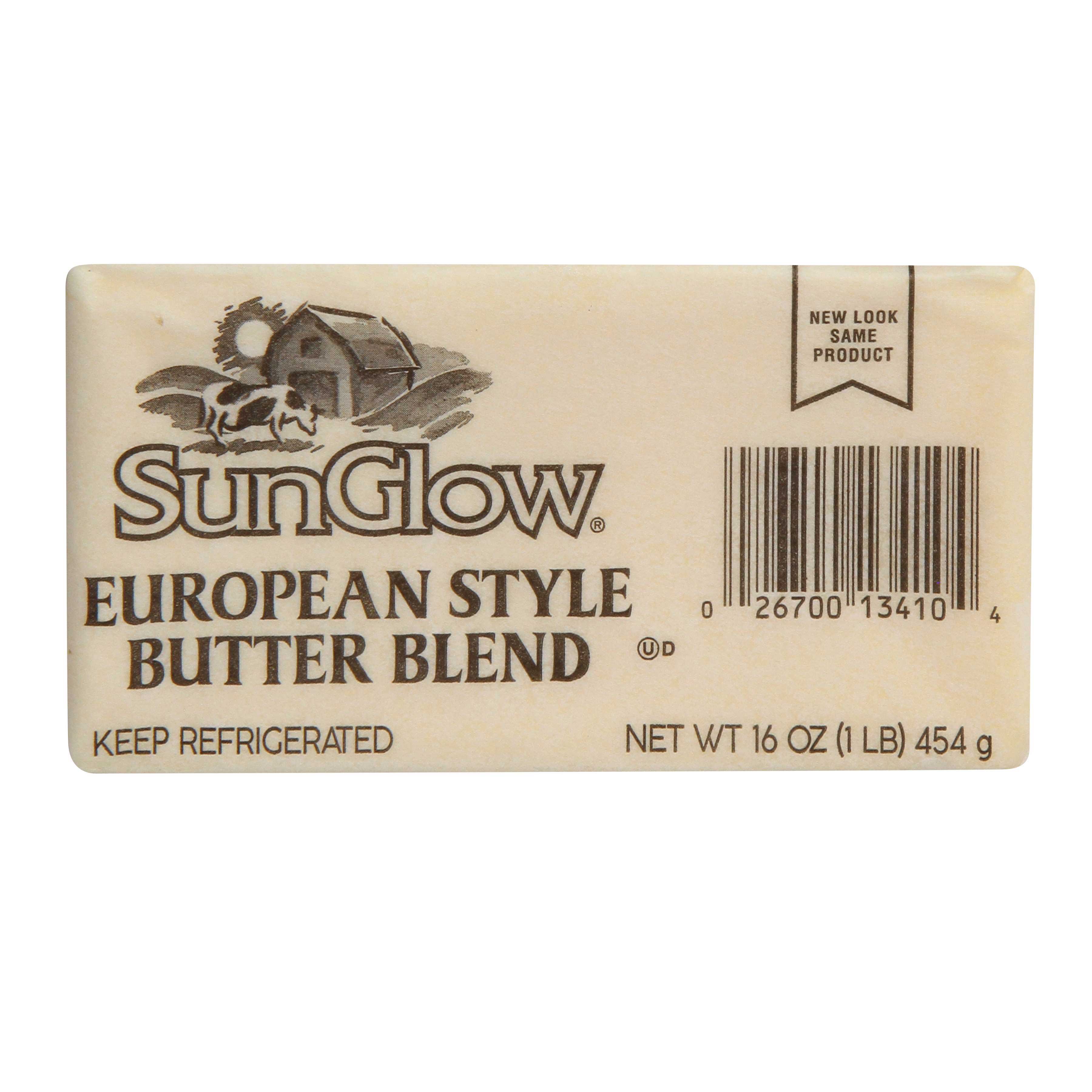 Sunglow European Style Butter Blend Margarine, 1 Pound -- 36 Per Case