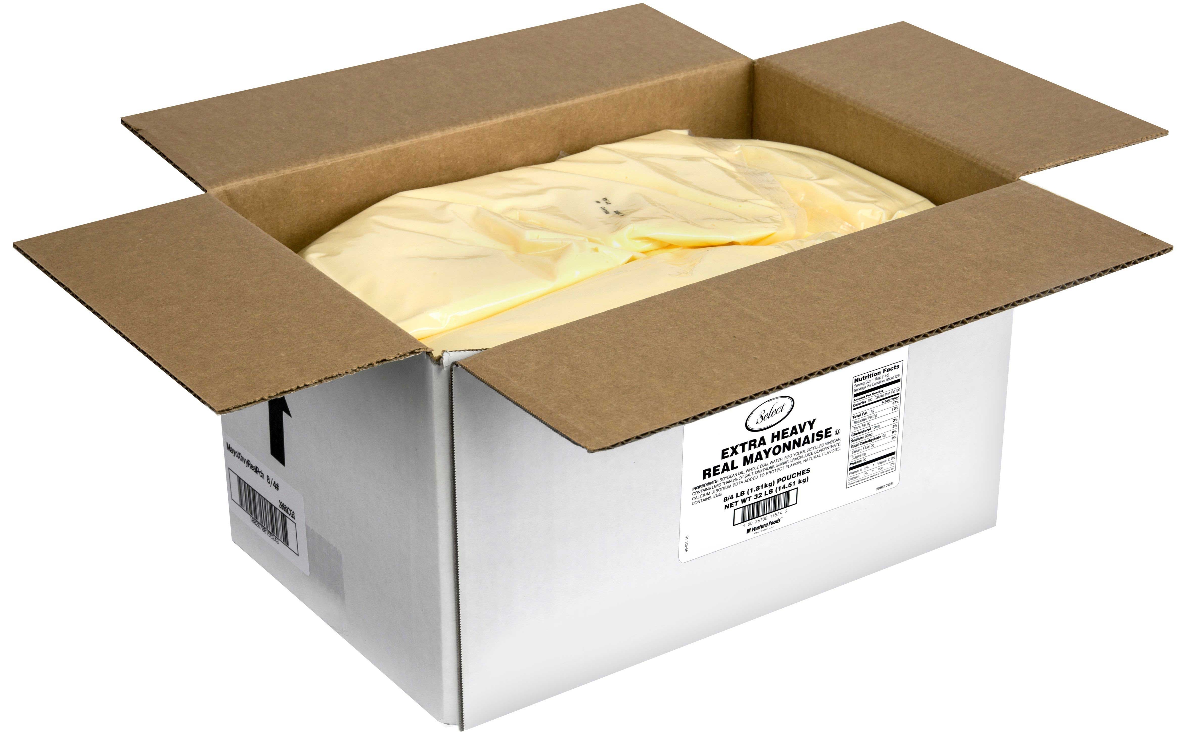 Classic Gourmet Select Extra Heavy Real Mayonnaise, 4 Pound Pouch -- 8 Per Case