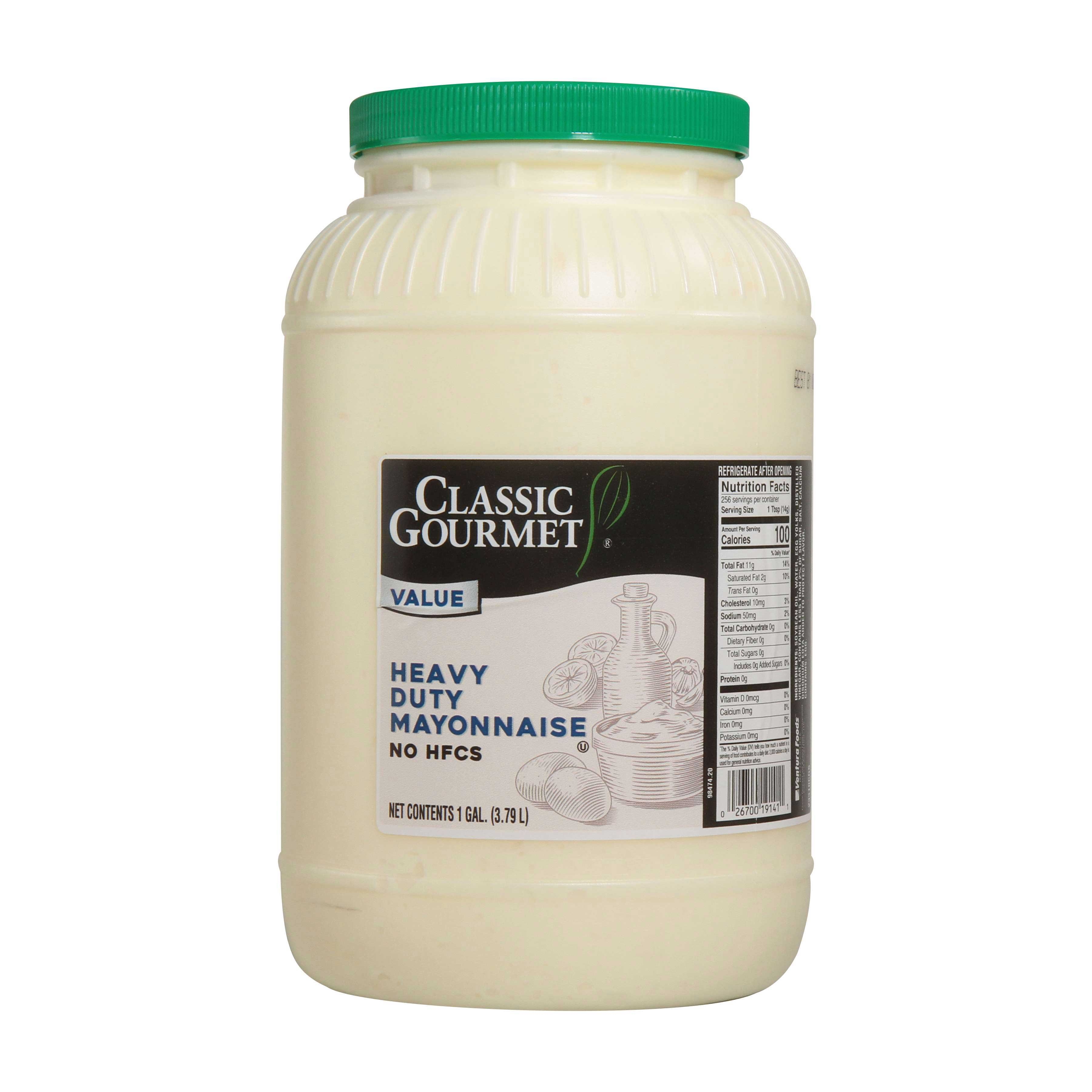 Classic Gourmet Heavy Duty Mayonnaise, 1 Gallon -- 4 Per Case