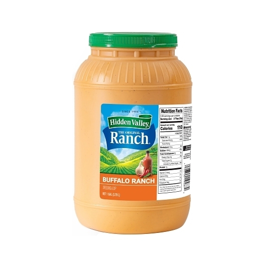 Hidden Valley Ranch Buffalo Dressing Wide Mouth, 1 Gallon -- 2 Per Case
