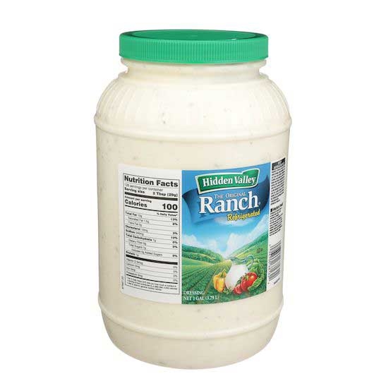 Hidden Valley Original Ranch Dressing, 1 Gallon -- 4 Per Case