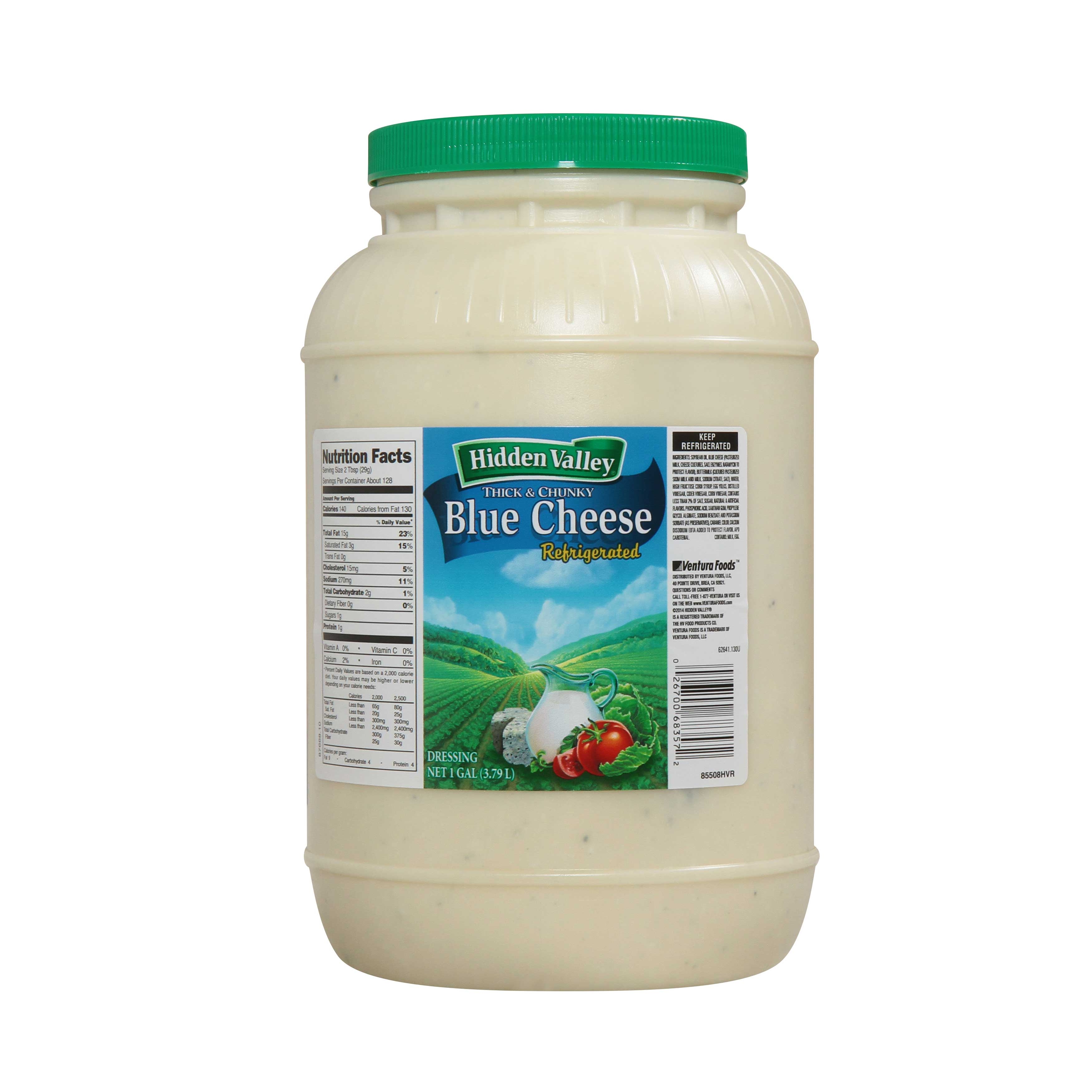 Hidden Valley Thick And Chunky Blue Cheese Dressing, 1 Gallon -- 4 Per Case
