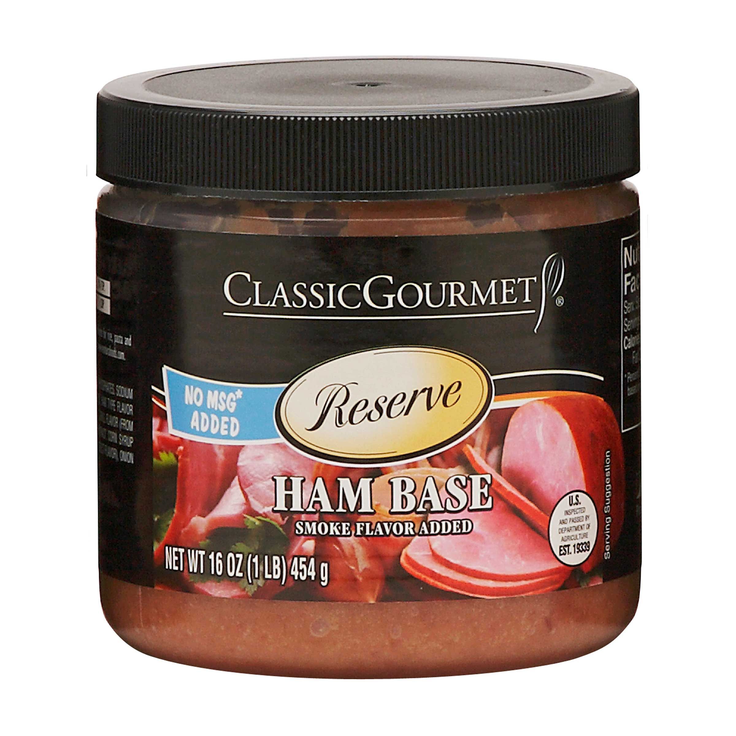 Classic Gourmet Real Ham Base, 1 Pound -- 6 Per Case