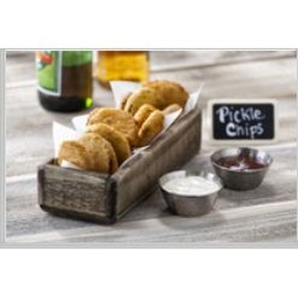 Fry Foods Beer Battered Pickle Chips, 2 Pound -- 6 per case