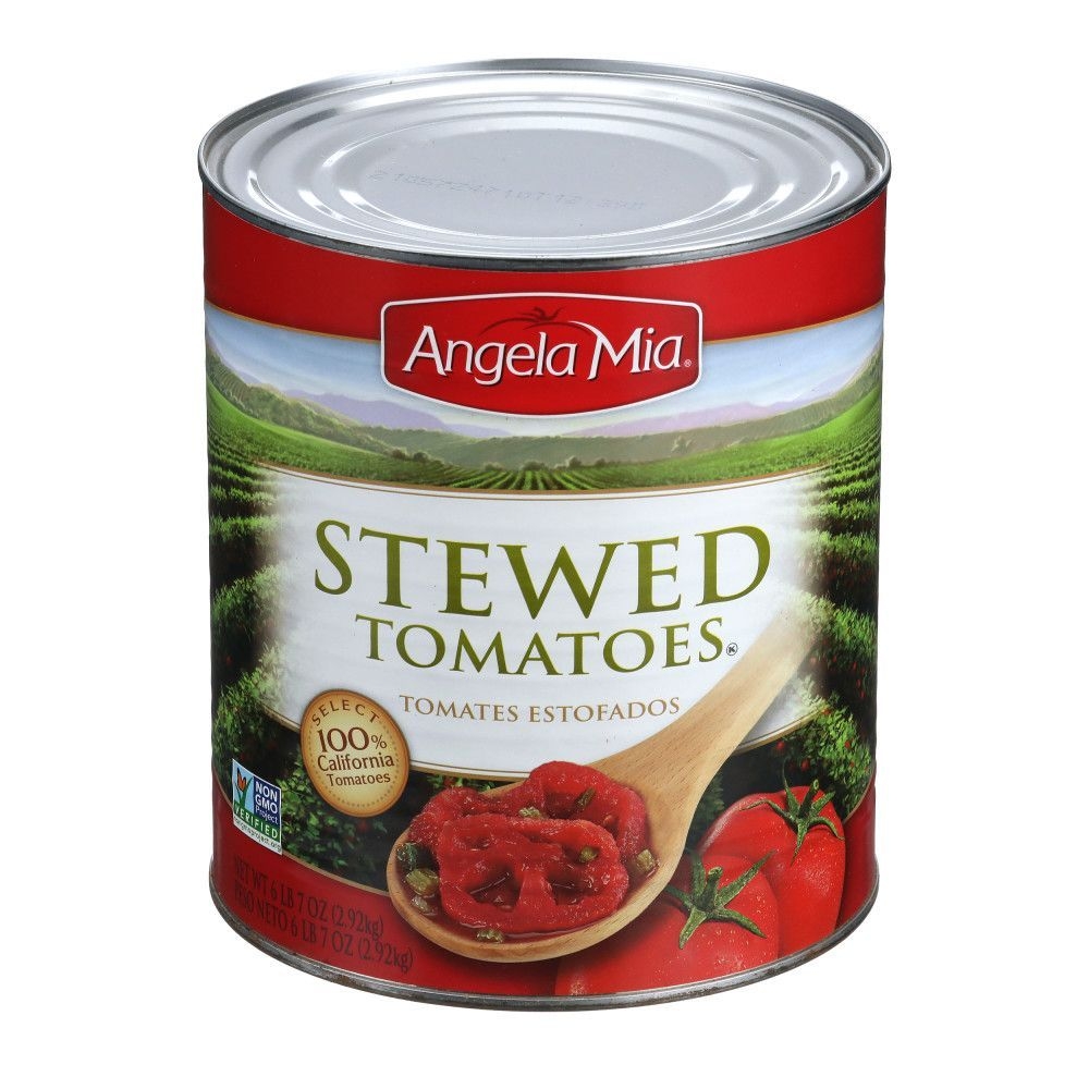Angela Mia Stewed Potatoes, 103 Ounces -- 6 Per Case