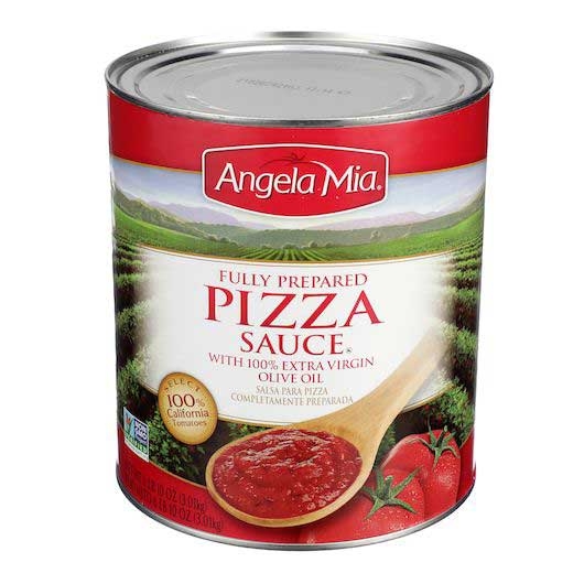 Angela Mia Fully Prepared Pizza Sauce, 106 Ounce -- 6 per case