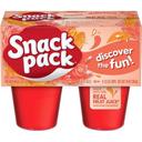 Snack Pack Strawberry Gel, 3.5 Ounce - 4 count per pack -- 12 packs per case