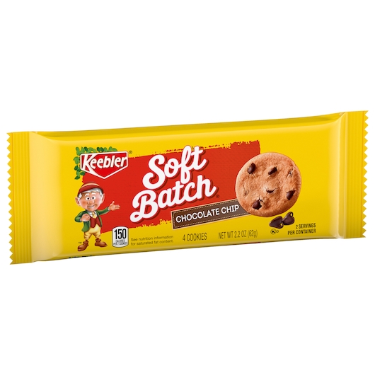 Keebler Soft Batch Chocolate Chip Cookies, 2.2 Ounce Package -- 72 per case