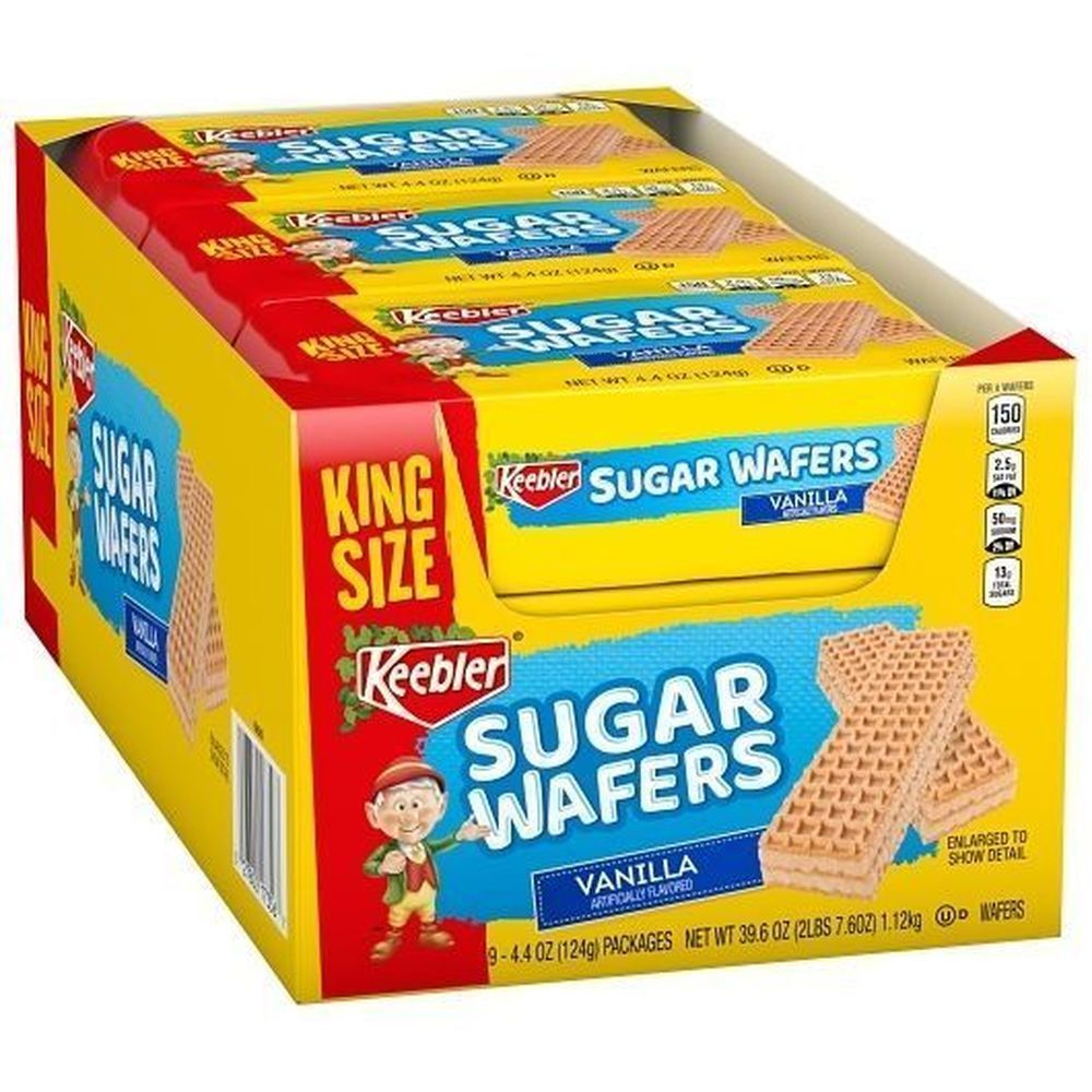 Keebler Vanilla Sugar Wafer, 4.4 Ounce -- 81 Per Case