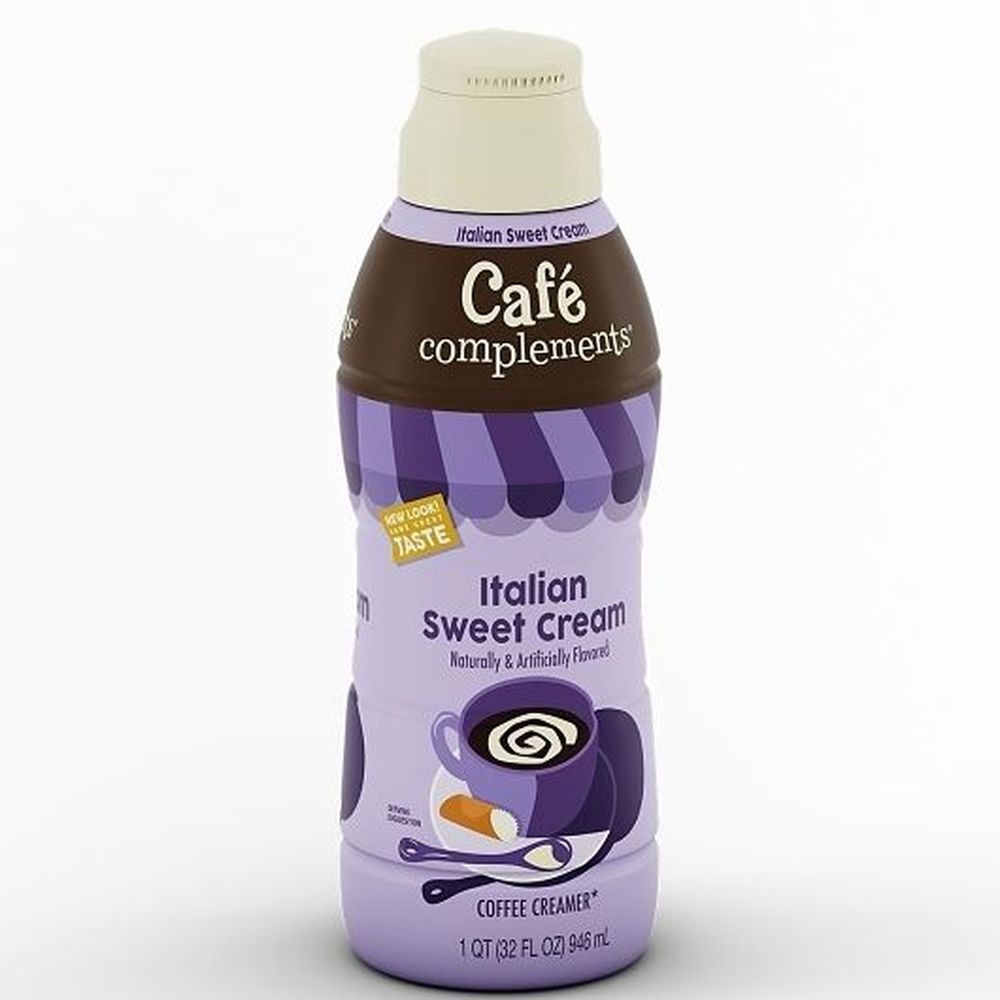 Cafe Complements Italian Sweet Cream Coffee Creamer, 32 Fluid Ounce -- 6 Per Case