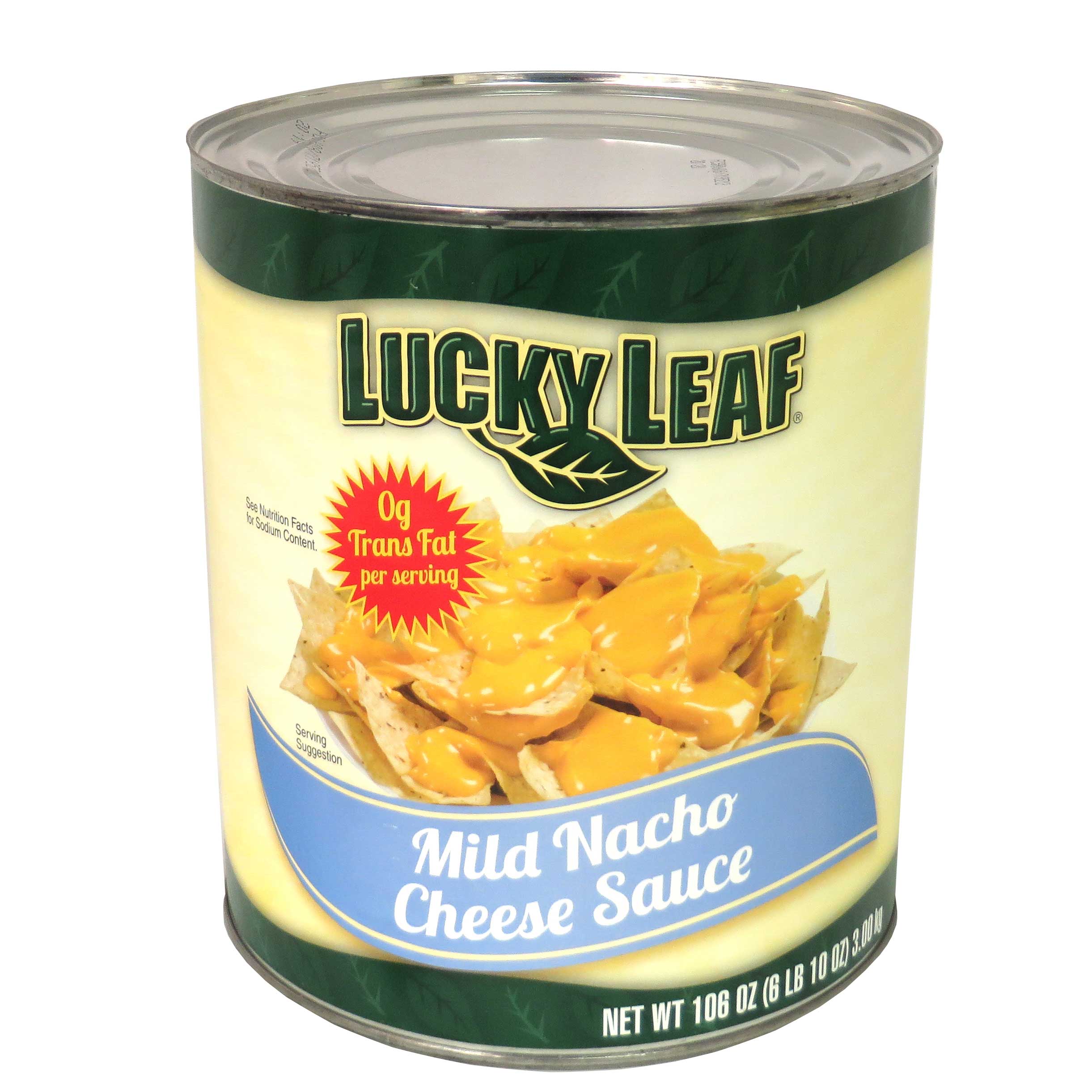 Lucky Leaf Mild Nacho Cheese Sauce, 106 Ounce Can -- 6 per case.