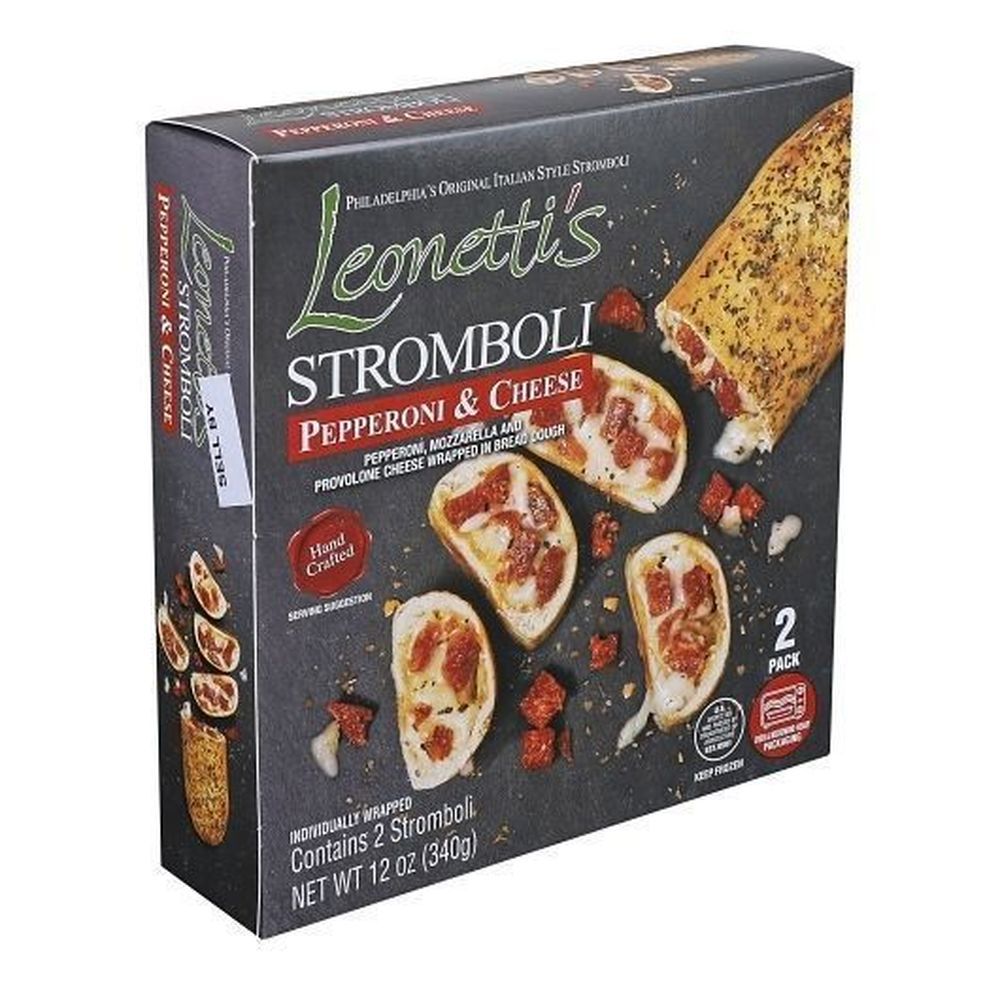 Leonettis Pepperoni And Cheese Stromboli, 12 Ounce -- 6 Per Case