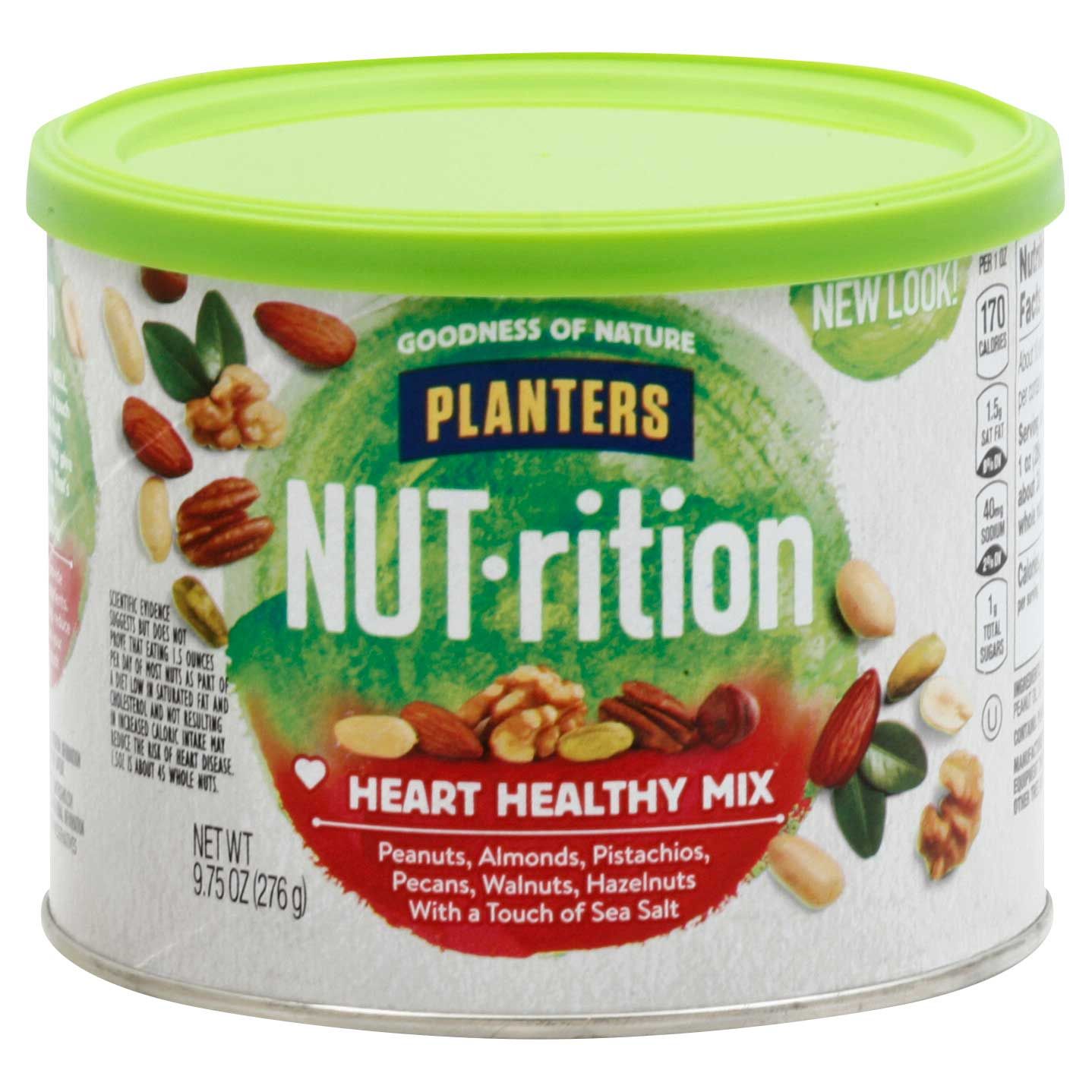 Planterss Nutrition Heart Healthy Mixed Nut, 9.75 Ounce -- 12 Per Case