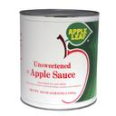 Apple Leaf Unsweetened Apple Sauce, 104 Ounce -- 6 per case.