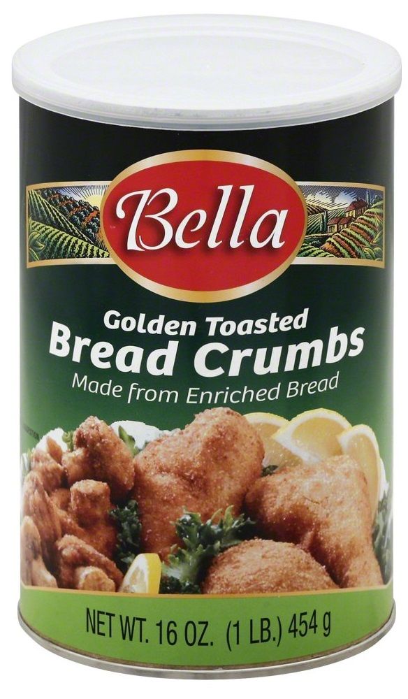 Bella Plain Bread Crumbs, 16 Ounce -- 12 Per Case