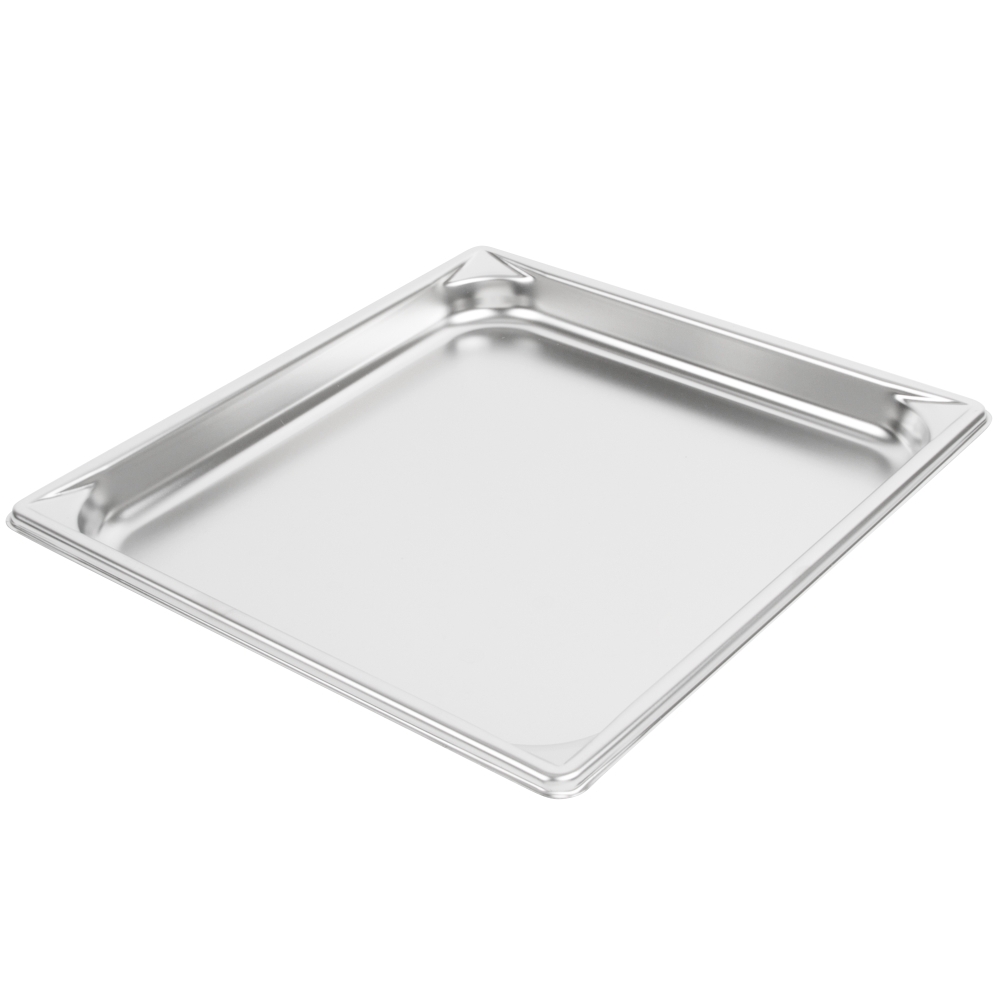 Vollrath Super Pan II Stainless Steel Two Third Size Super Steam Table Pan, 1.25 inch -- 6 per case.