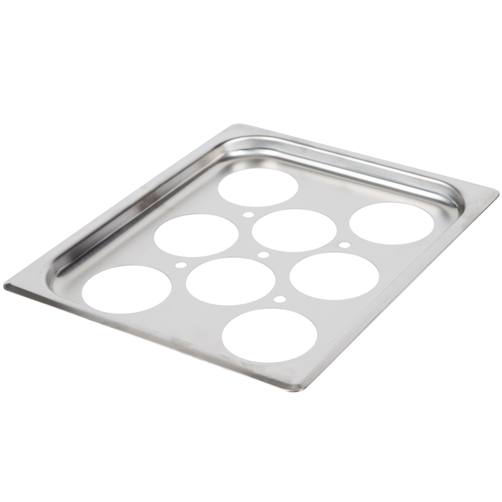 Vollrath Half Size Egg Poacher Plate with Cover -- 6 per case.