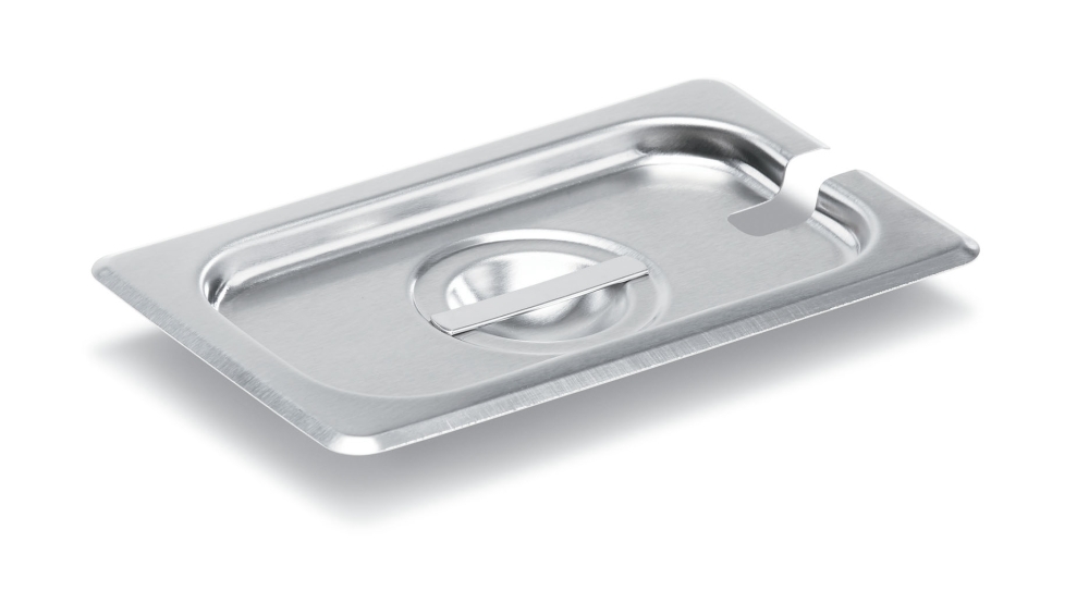 Vollrath Super Pan V Slotted Flat Cover Only, 4.3125 x 7 x 0.875 inch -- 6 per case.