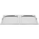 Vollrath Stainless Steel Full Size Flat Hinged Cover, 20 inch -- 3 per case.