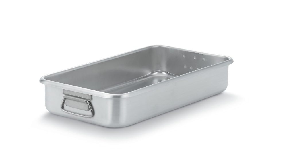 Vollrath Heavy-Gauge 14 Gallon Aluminum Roasting Pan Top, 19.75 x 10.875 x 3.625 inch -- 2 per case.