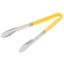 Vollrath Scalloped/Utility One Piece Yellow Color Coded Kool Touch Tong, 12 inch -- 12 per case.
