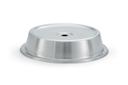 Plate Covers, Stainless Steel, 9 Inch -- 12 Per Case