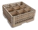 Vollrath Beige Full Size 9 Compartment Rack, 8 3/4 inch Height -- 2 per case.