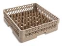 Traex Rack Max Beige 30 Compartment Full size Dishwasher Glass Rack, 4 13/16 inch -- 2 per case.