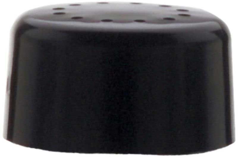 Vollrath Plastic Black Salt And Pepper Replacement Top Only -- 12 Per Case