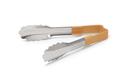 Vollrath One-Piece Color-Coded Kool-Touch Scalloped Tan Tong, 6 x 6 inch -- 12 per case.