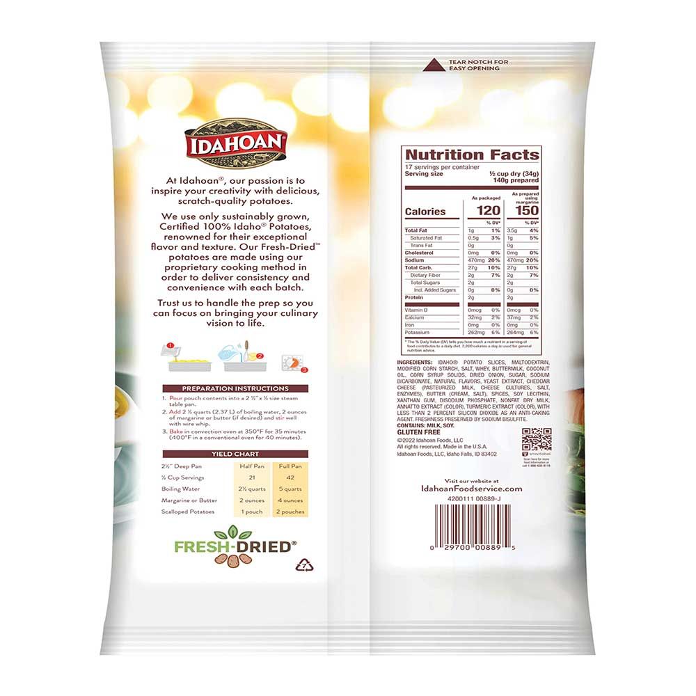 Idahoan Real Scalloped Potato Casserole, 20.35 Ounce -- 12 Per Case