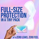 Always Pocket Size 2 Heavy Flow Flexfoam Pads with Wings, 10 count -- 4 per case