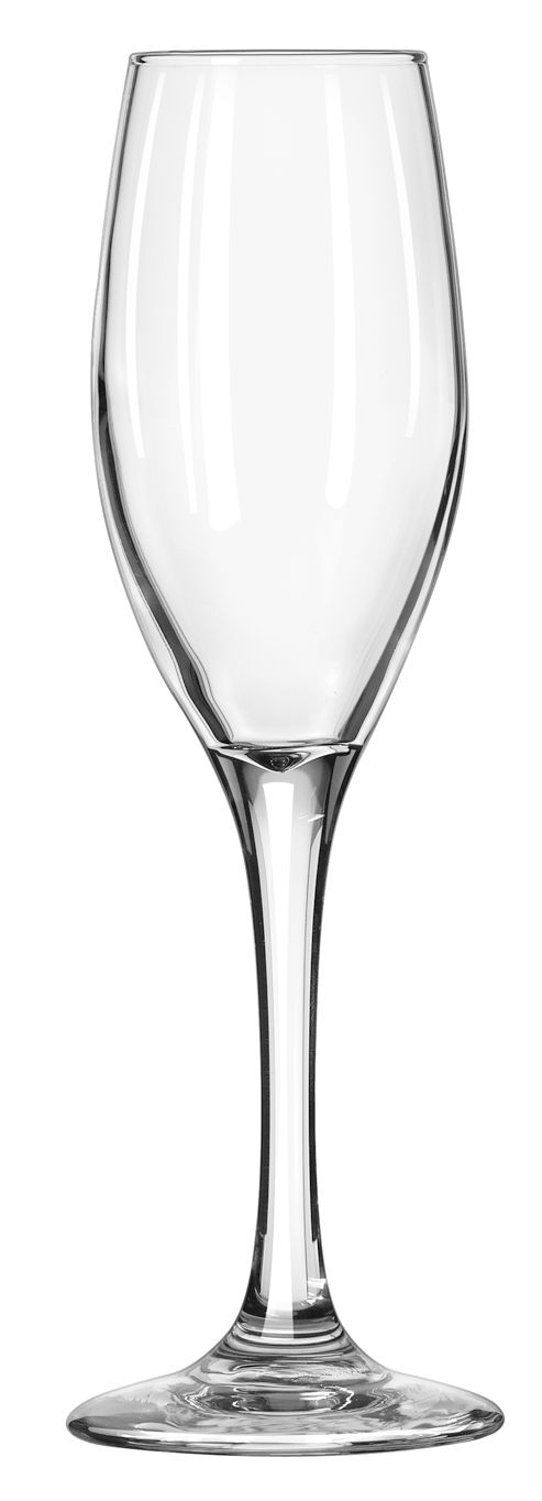 Libbey 3096 Perception Flute Wine Glass, 5.75 Ounce -- 12 Per Case