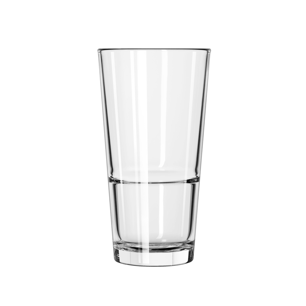 Libbey 15730 Restaurant Basics DuraTuff Stacking Pub Glass, 17.25 Ounce -- 24 per case.