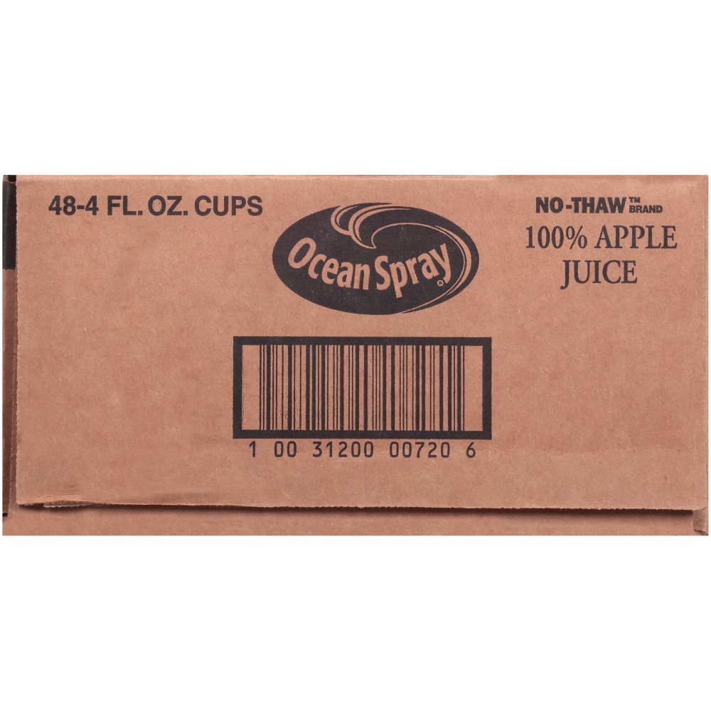 Ocean Spray Apple Juice, 4 Fluid Ounce -- 48 Per Case