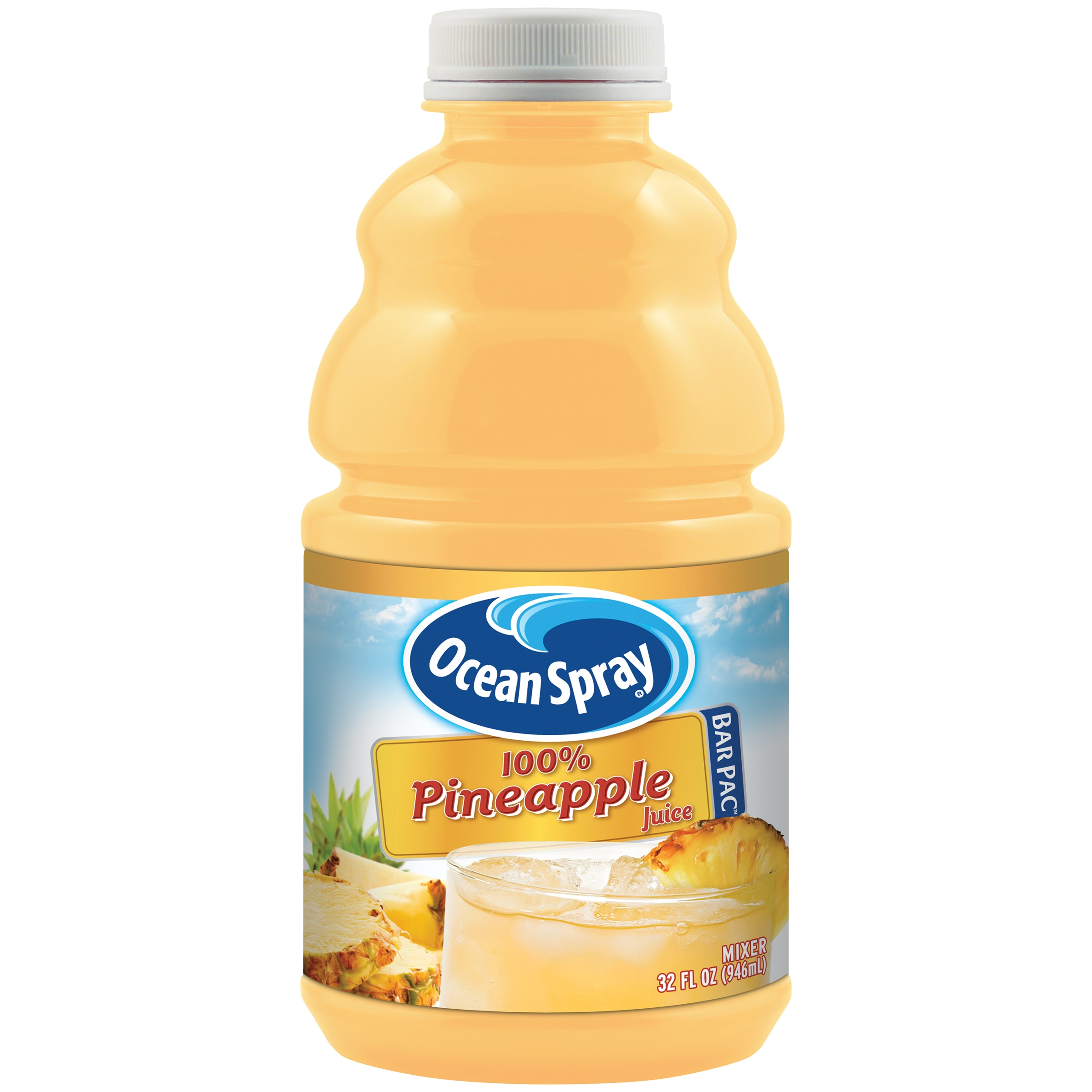Ocean Spray Pineapple Juice 100 Percent , 32 Ounce -- 12 Case