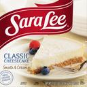 Sara Lee Classic Original Cream Cheesecake Dessert, 17 Ounce -- 12 per case.