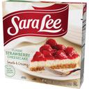 Sara Lee Strawberry Original Cream Cheesecake, 19 Ounce -- 10 per case.
