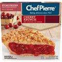 Sara Lee Chef Pierre Traditional Unbaked Cherry Krunch Fruit Pie, 10 inch -- 6 per case.
