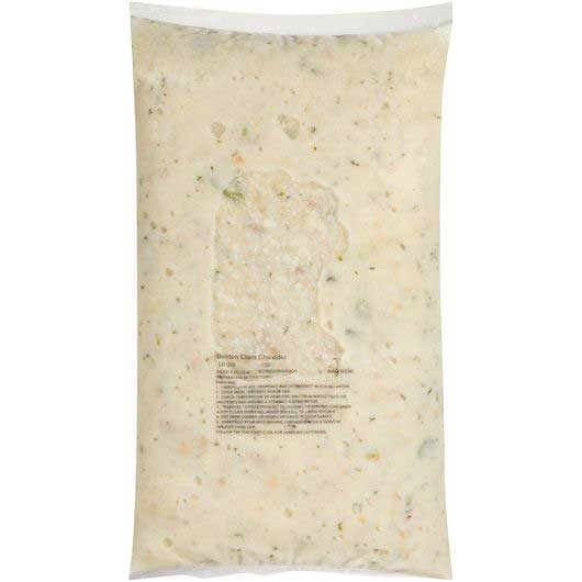 Chef Francisco Boston Clam Chowder Soup, 8 Pound -- 4 per case