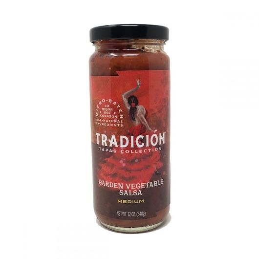 Spicin Foods Tradicion Medium Garden Vegetable Salsa, 72 Ounce