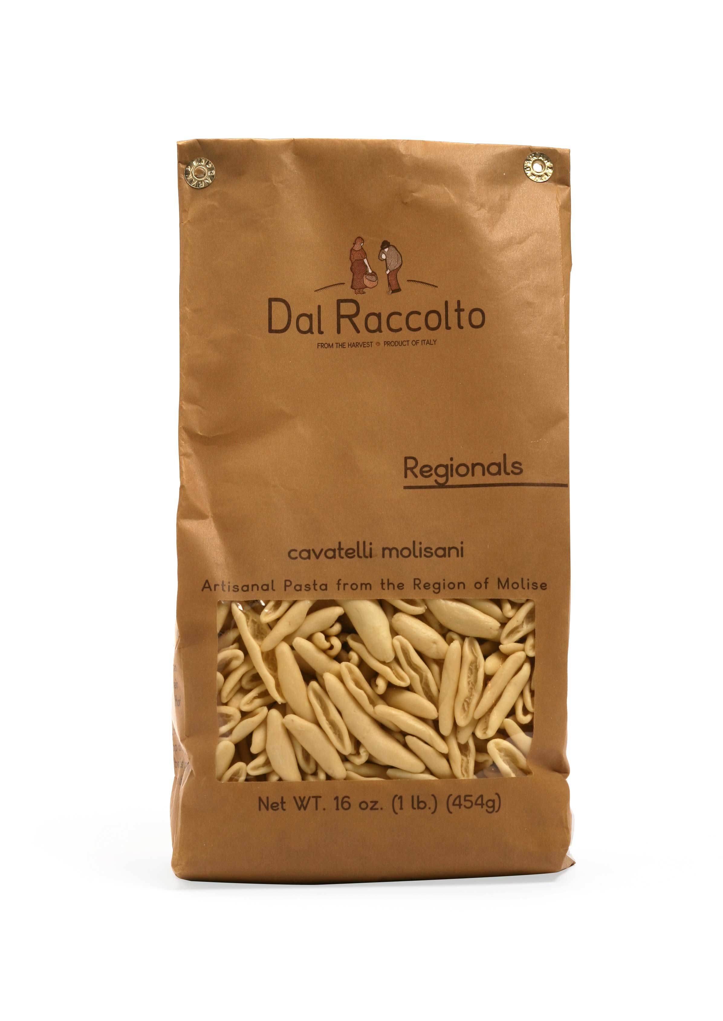 Dal Raccolto Cavatelli Molisano Pasta, 1 Pound -- 20 Per Case