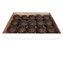 Muffin Town Uniced Chocolate Cupcake, 1.5 Ounce -- 120 per case