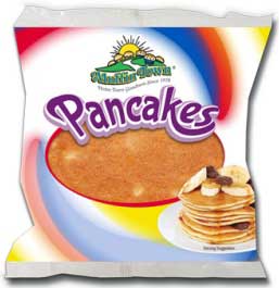 Muffin Town White Whole Grain Maple Cinnamon Pancake, 2.6 Ounce -- 72 per case