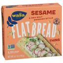 Wasa Sesame and Sea Salt Flatbread Thins, 6.7 Ounce -- 10 per case